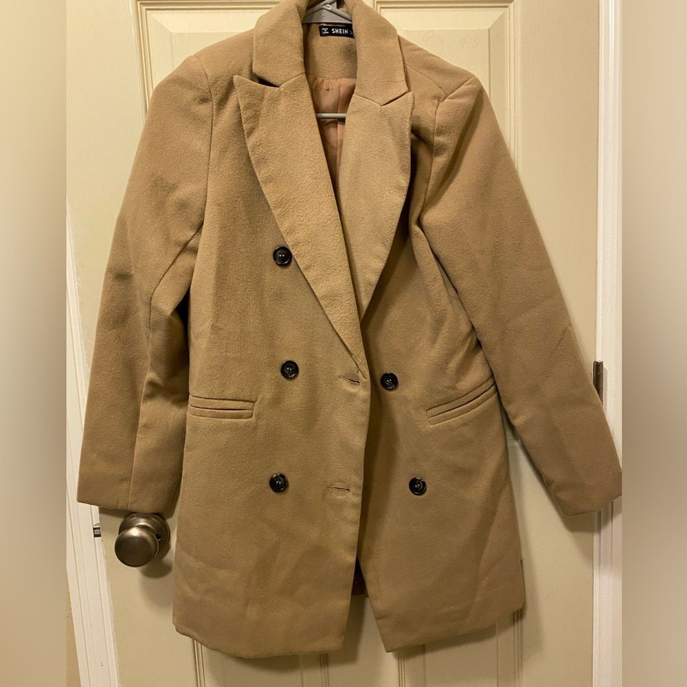 SHEIN Women’s Coat (Tan)